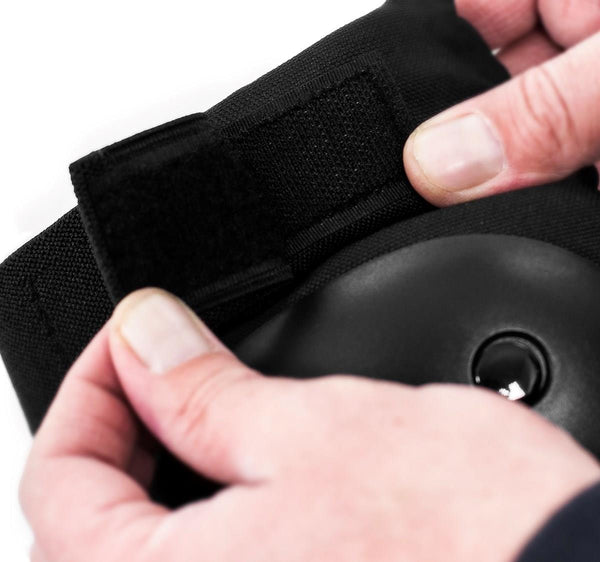 REKD Heavy Duty Skateboard Skate Scooter BMX Triple Pad Set - Black - Skatewarehouse.co.uk