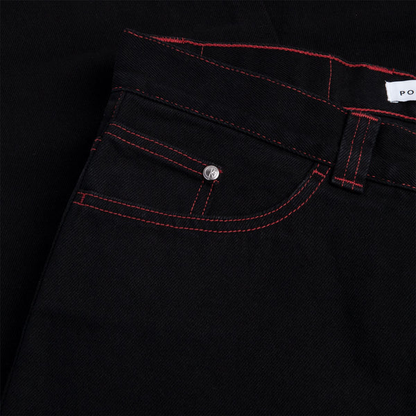 Polar Skate Co 93 Pants | Apocalypse Nun (Black / Red)