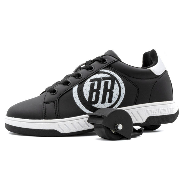 Breezy Rollers Classic White / Black - UK 6