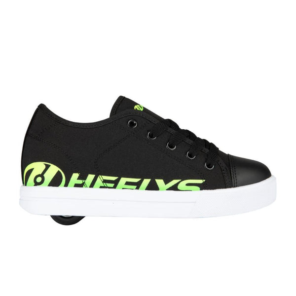 Heelys Classic  - Black / Green - Skatewarehouse.co.uk