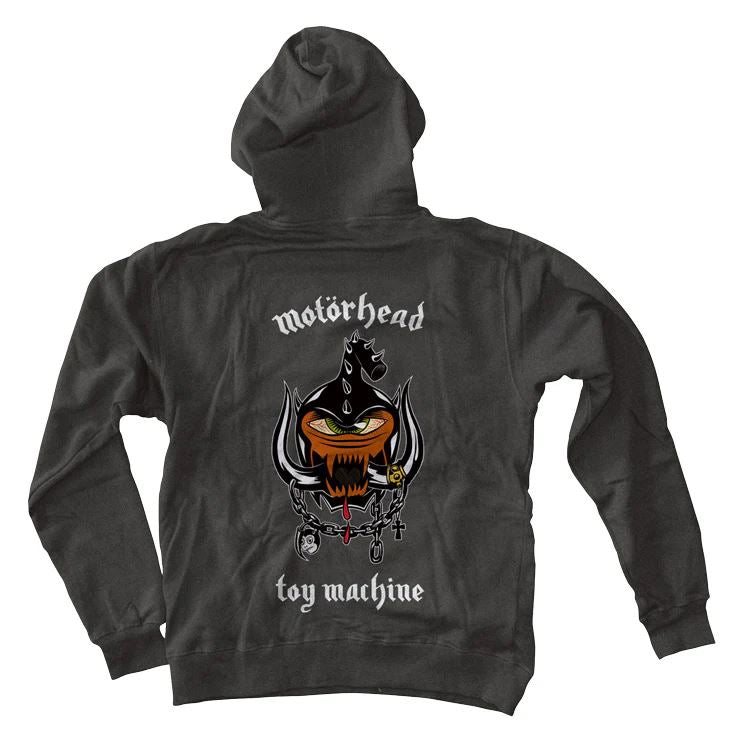 Toy Machine x Motorhead Hoodie Charcoal
