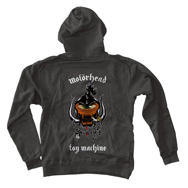 Toy Machine x Motorhead Hoodie Charcoal