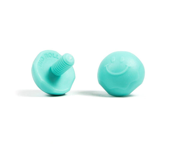 Rio Roller Jam Plugs - Teal - Skatewarehouse.co.uk