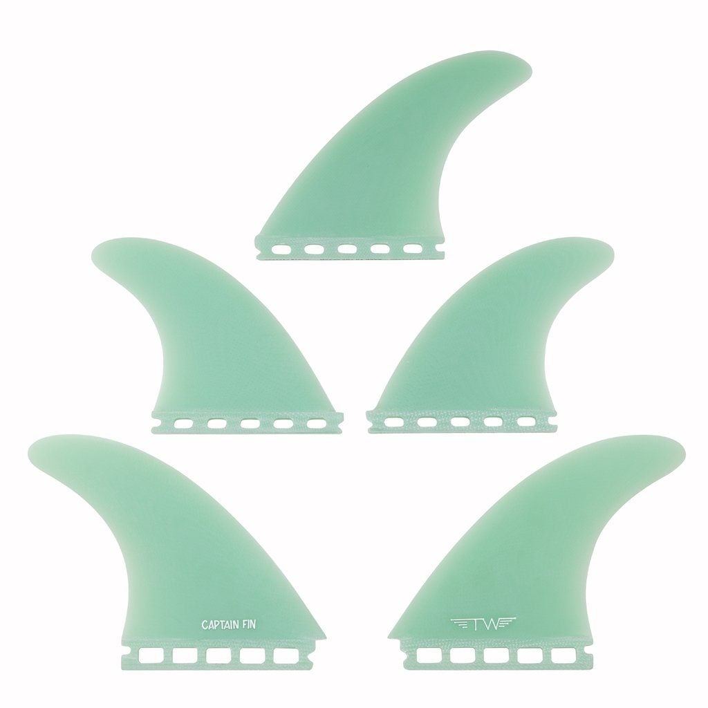 Captain Fin Co - Tyler Warren 5 - Large - Teal (Futures) - L