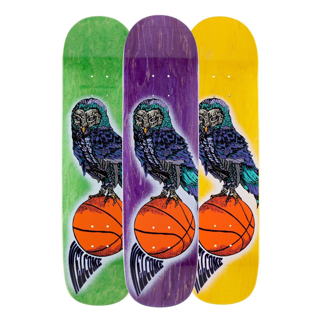 Welcome Hooter Shooter Bunyip Skateboard Deck - 8.0"