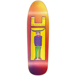 New Deal Templeton Bullman HT Neon Skateboard Deck - 9.32"