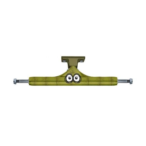 Slappy ST1 Hollow Pickle Green Skateboard Trucks - 10.5