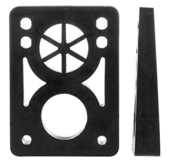 D Street Risers Soft Wedge Risers (Pack 2) - Black - Skatewarehouse.co.uk