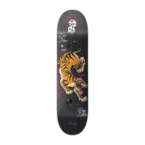 Primitive Hamilton Big City Black Skateboard Deck - 8.125