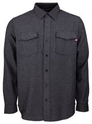 Independent Shirt Chainsaw Shirt - Dark Heather - Skatewarehouse.co.uk