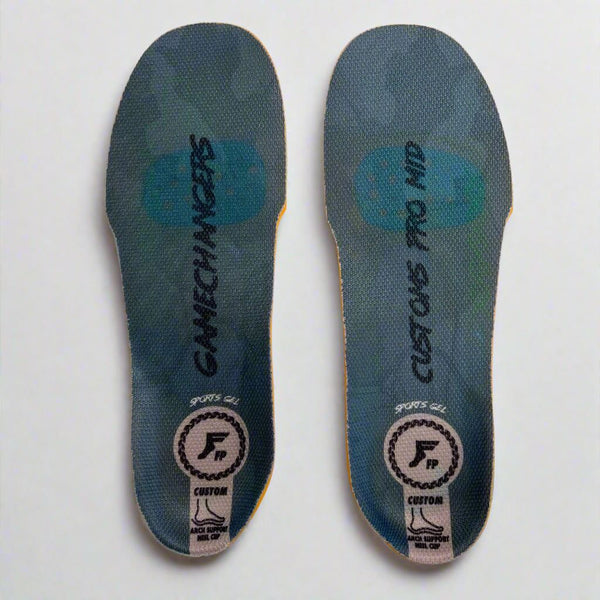 Footprint Gamechanger Elite Custom Orthotic Quantum Heel Sport Gel Insoles Mid - Skatewarehouse.co.uk