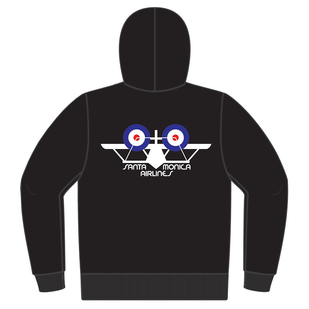 SMA Bi-Plane Hoodie Black