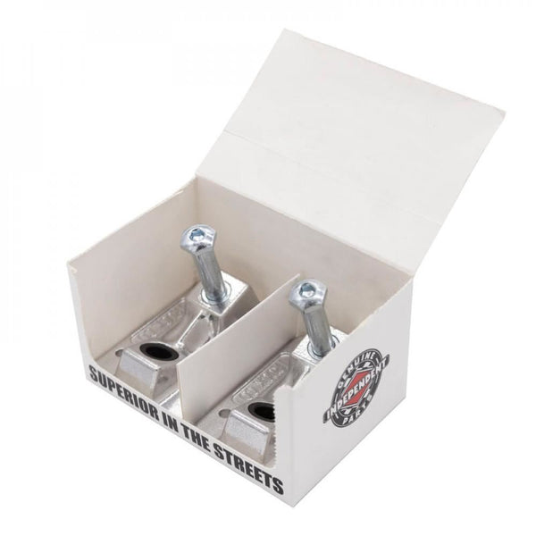 Independent IKP Baseplates Inverted Kingpin Baseplate Skateboard Truck Set - Skatewarehouse.co.uk