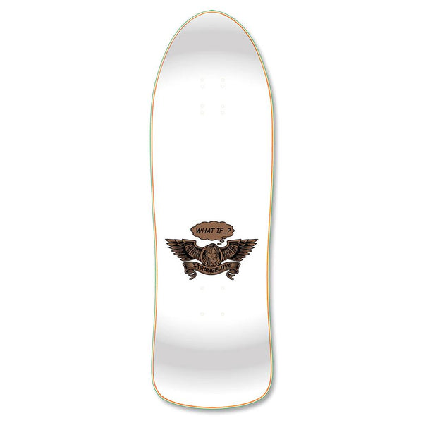 StrangeLove Anita Guest Model White Dip x (WB: /) Sean Cliver (Screen Printed) Complete Skateboard - 9.6