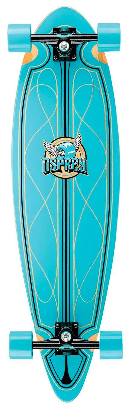 Osprey Helix Longboard Complete Skateboard