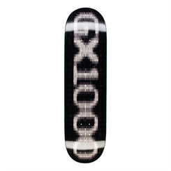 GX1000 OG Logo Blur (Black) Skateboard Deck - 8.5"