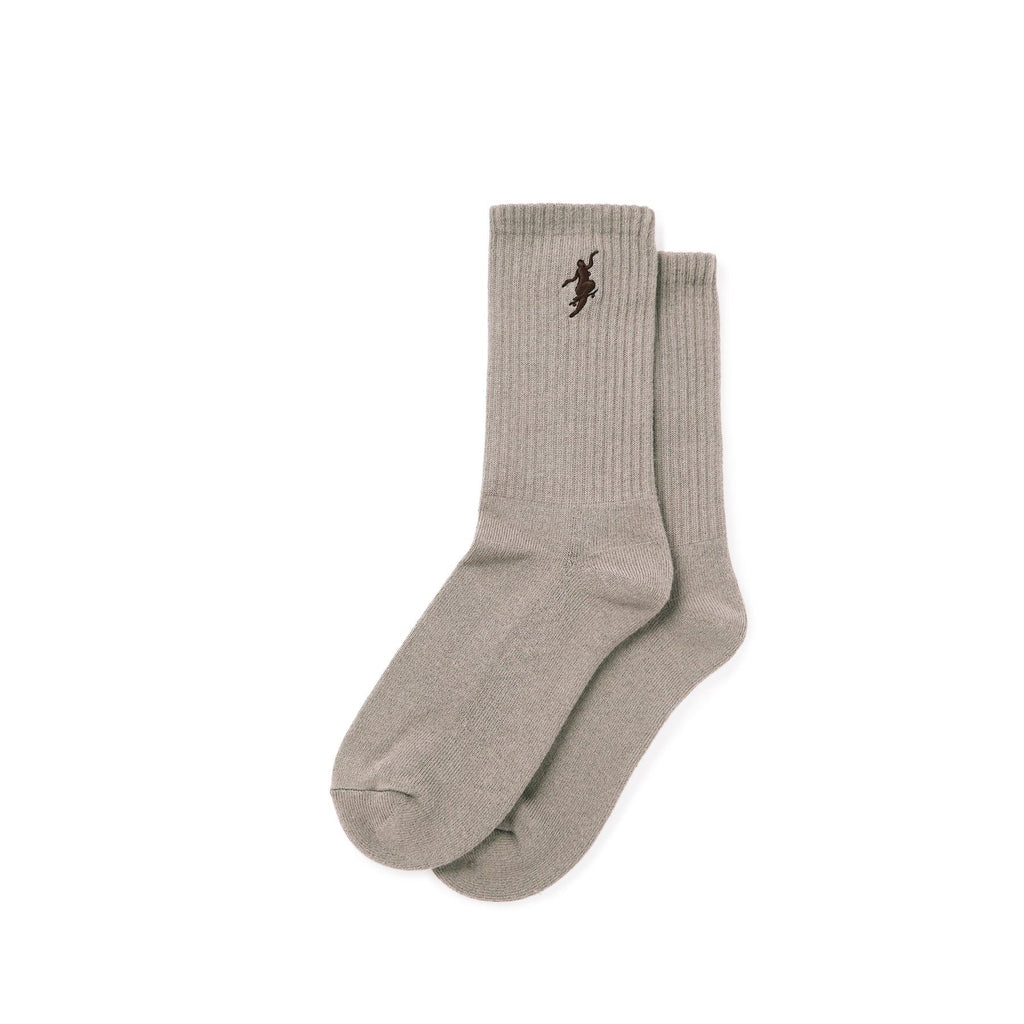 Rib Socks | No Comply (Sand / Brown)