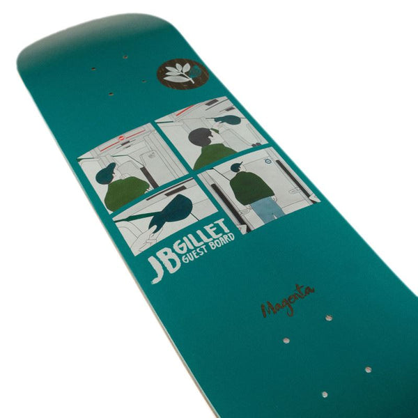 Magenta JB Gillet Guest Board Metro Series Skateboard Deck - 8.0