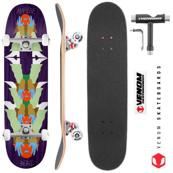 There Marbie Reflect Custom Complete Skateboard - 8.5