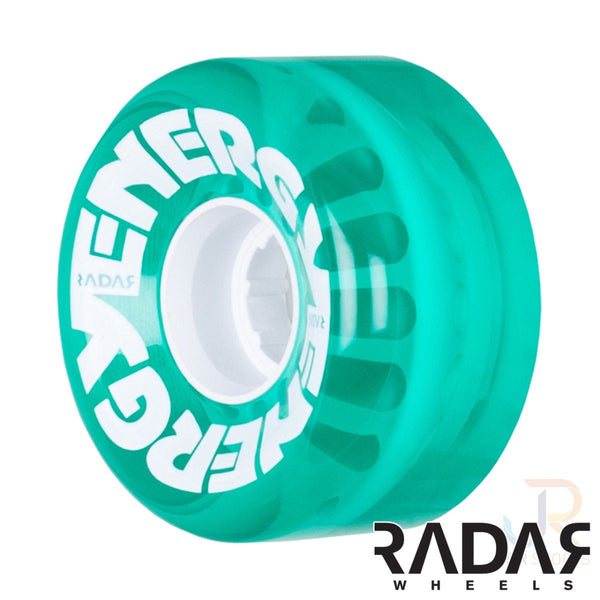Radar (4) - Energy 62 - Clear Green - / 78a Skateboard Wheels - 62mm
