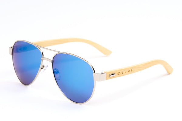 Luma Airstream Sunglasses - Blue - Skatewarehouse.co.uk
