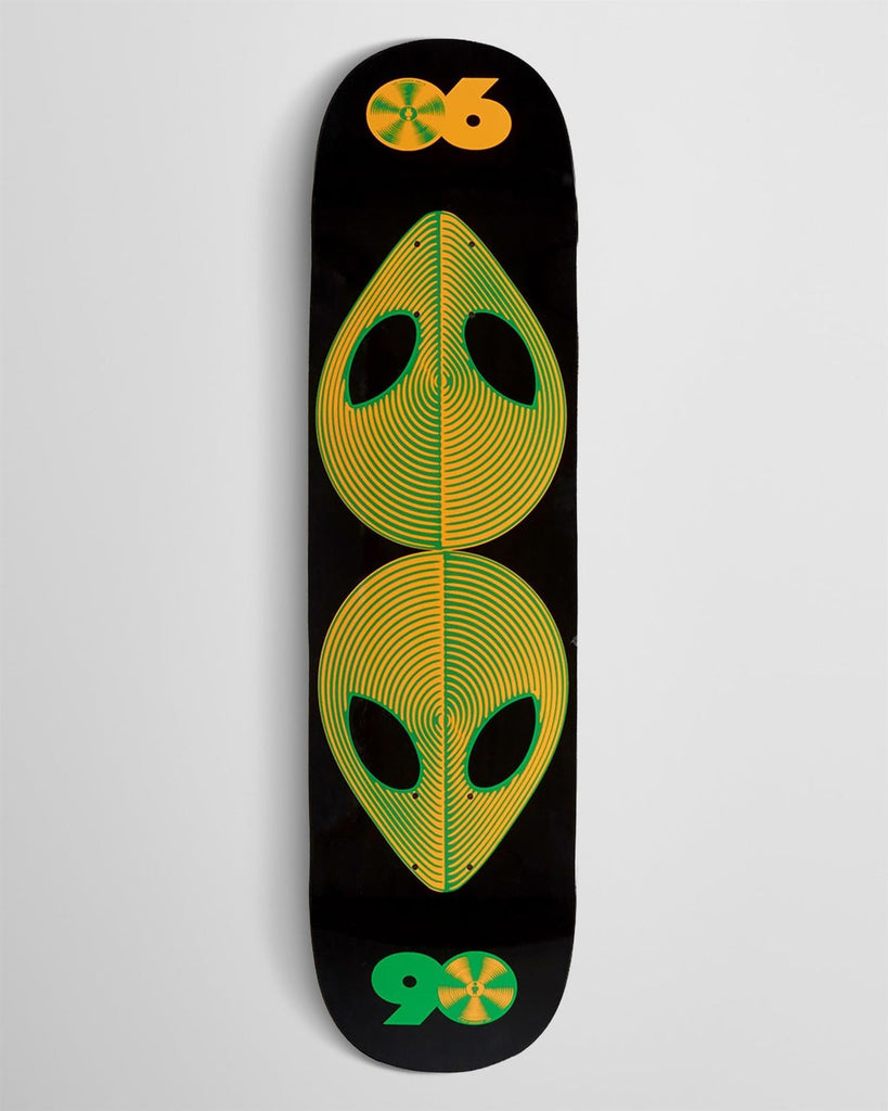 Alien Workshop Scanner Twin 1 Black Skateboard Deck - 8.25"