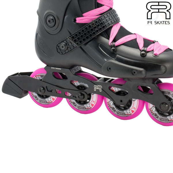 Fr Skates Frw 80 Black/Pink Inline Skates - Skatewarehouse.co.uk