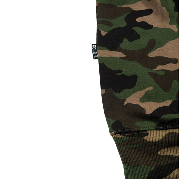 Sour Solution Army Crewneck Camo