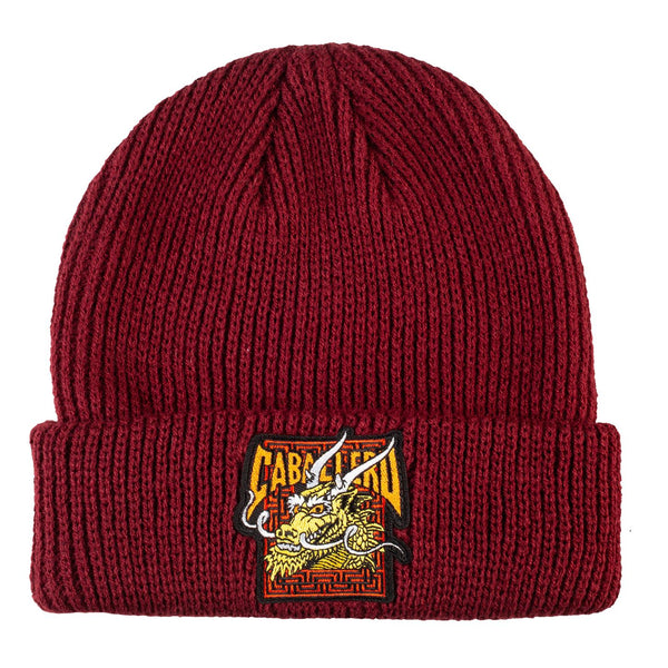 Powell-Peralta Caballero Street Dragon Beanie Burgundy