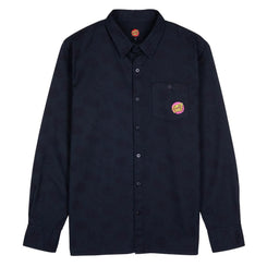 Santa Cruz Shirt McCoy Donut Dog Shirt - Black - Skatewarehouse.co.uk