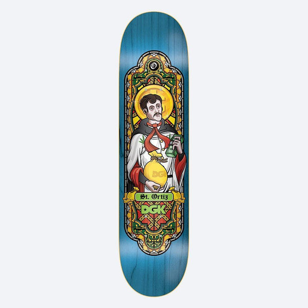DGK Ghetto Disciples Ortiz Skateboard Deck - 8.0