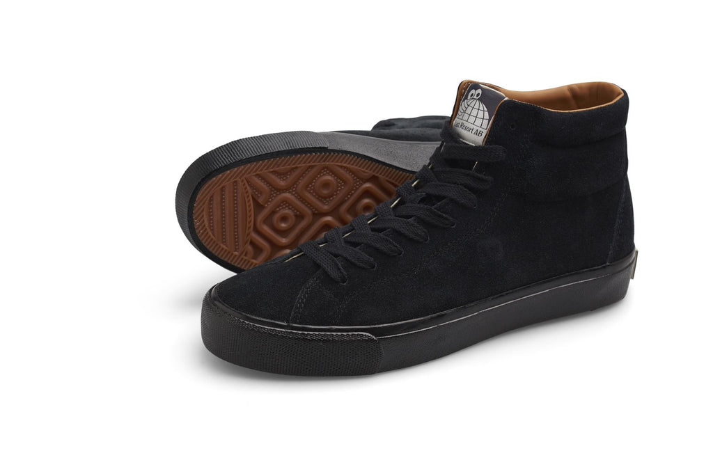 VM003 HI Suede (3 x Black / Black) Shoes - UK 6.5