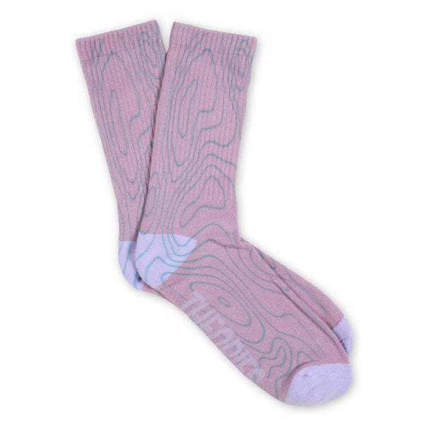 Theories Of Atlantis 'Contour' Sock Lavender