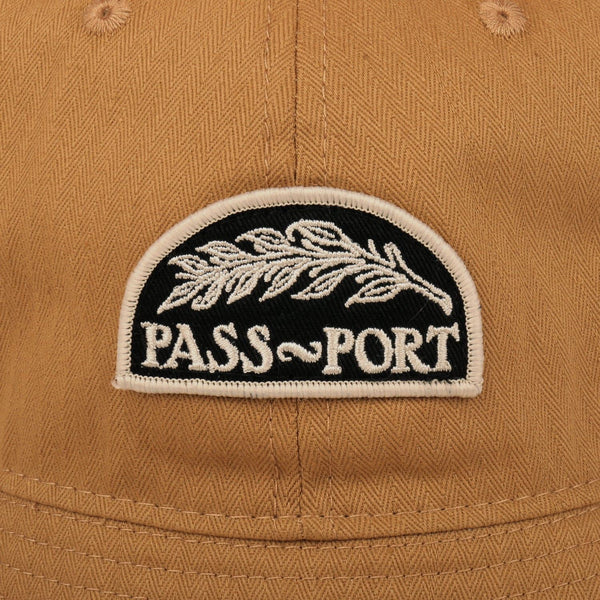 Pass~Port Quill Patch 6 Panel Bucket Cap (Tan) - M