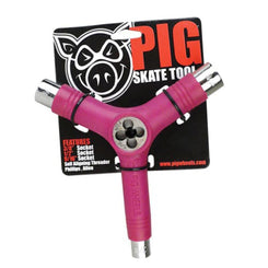 Pig Skateboard Tool - Pink - Skatewarehouse.co.uk