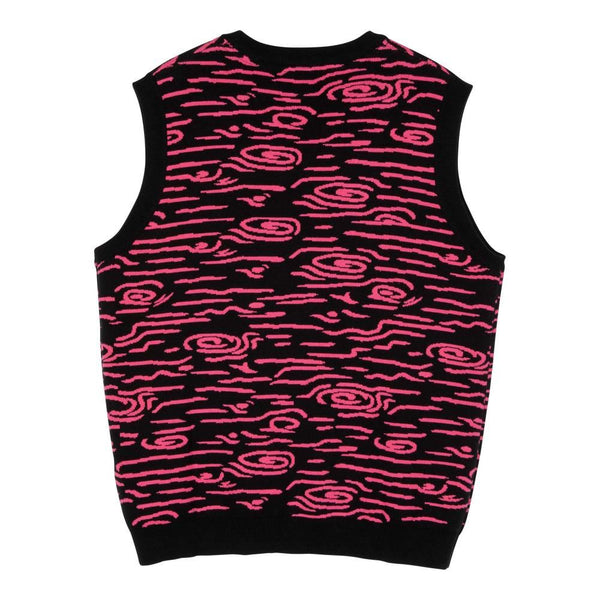 Santa Cruz Knit Vest Octo Knit Vest - Neon Wood - Skatewarehouse.co.uk