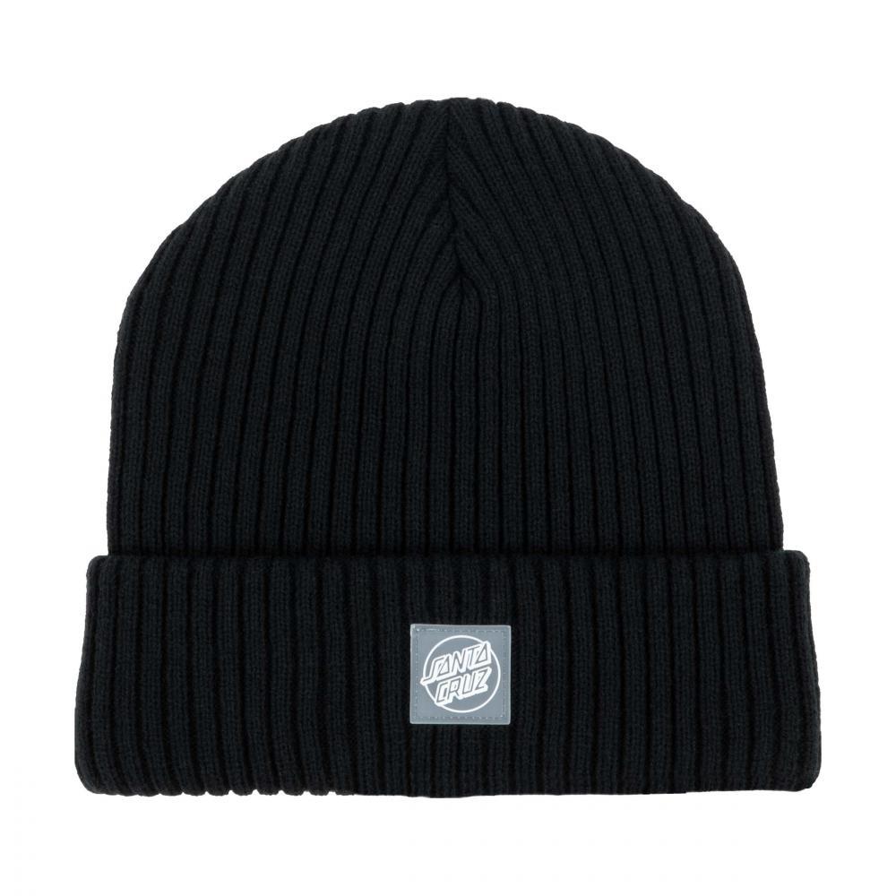 Santa Cruz Camper Beanie - Black - Skatewarehouse.co.uk
