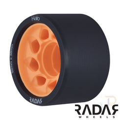 Radar (4) - Halo - Charcoal / Orange - / 86a Skateboard Wheels - 59mm