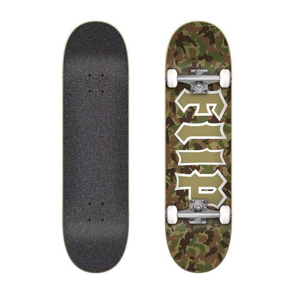 Flip Team Cancelled Combat Flip Complete Skateboard - 8.25