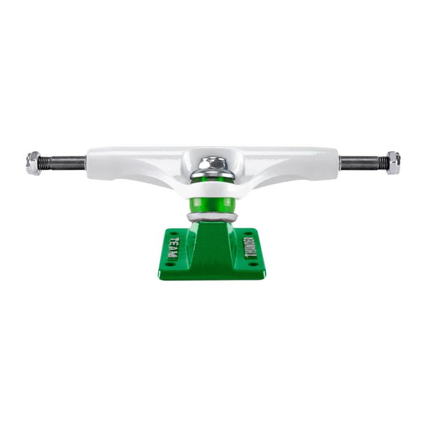Thunder 149 Skateboard Trucks Gas Giant Team White / Green - 149 - Skatewarehouse.co.uk
