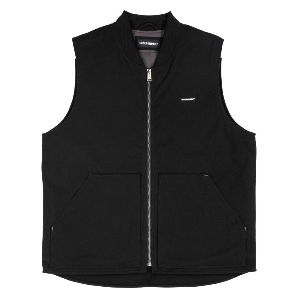 Independent Jacket Figueroa Vest - Black - Skatewarehouse.co.uk