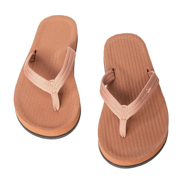 Indosole - Womens Flip Flops - Easy Living - Rust Shoes