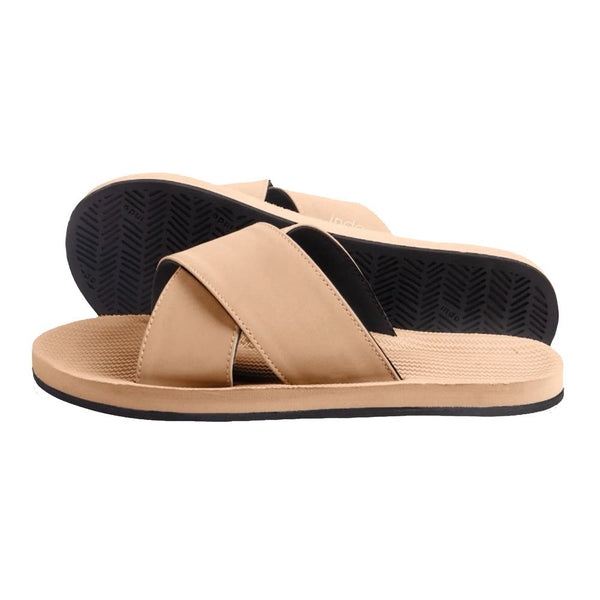Indosole - Womens Sandals - ESSNTLS Cross - Soil Light Shoes
