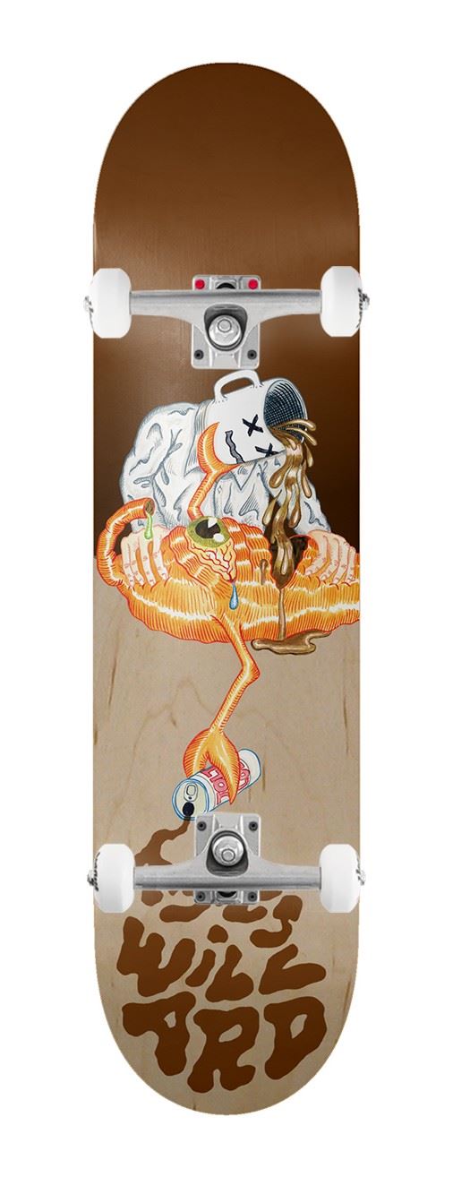 Toy Machine Myles Willard 'Forced Coffee' x Venom Custom Complete Skateboard - 8.5