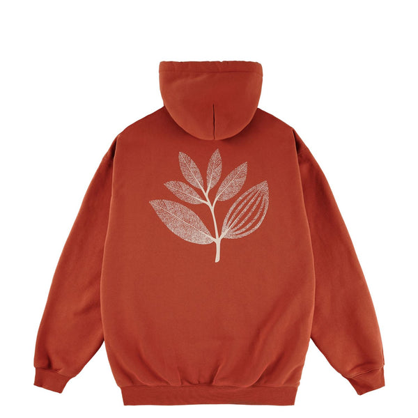 Magenta Botanic Zipped Hoodie Orange - Skatewarehouse.co.uk