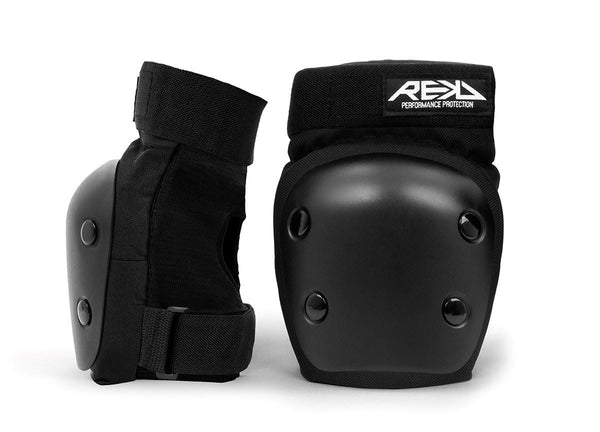 REKD Youth Heavy Duty Double Pad Set - Black / Black