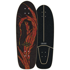 Carver Knox Phoenix Surfskate Cruiser Skateboard Deck - 9.875" x 31.25" - Skatewarehouse.co.uk