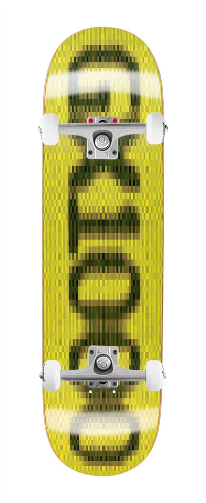 OG Logo Blur (Yellow) x Venom Custom Complete Skateboard - 8.375"