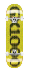 OG Logo Blur (Yellow) x Venom Custom Complete Skateboard - 8.375"