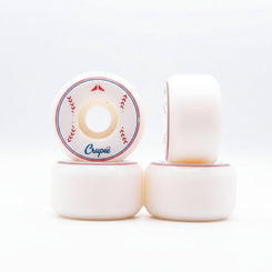 Crupie Baseball Joey Brezinski Skateboard Wheels - White